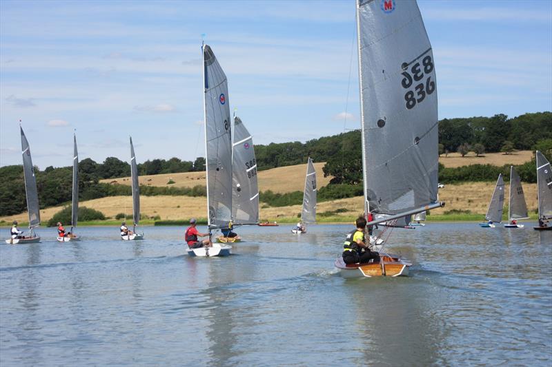 British Moth National Championship at Hollowell photo copyright Duncan Laverty taken at Hollowell Sailing Club and featuring the British Moth class