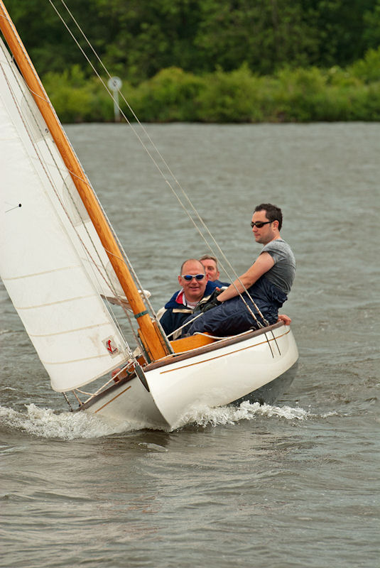 Broads One Design open at Wroxham photo copyright Neil Foster / www.wfyachting.com taken at Norfolk Broads Yacht Club and featuring the  class