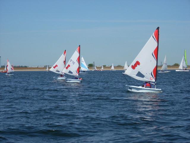 The first event hosted by the UK Bug Class Association is held at Datchet photo copyright Ian Harrison taken at Datchet Water Sailing Club and featuring the Bug class