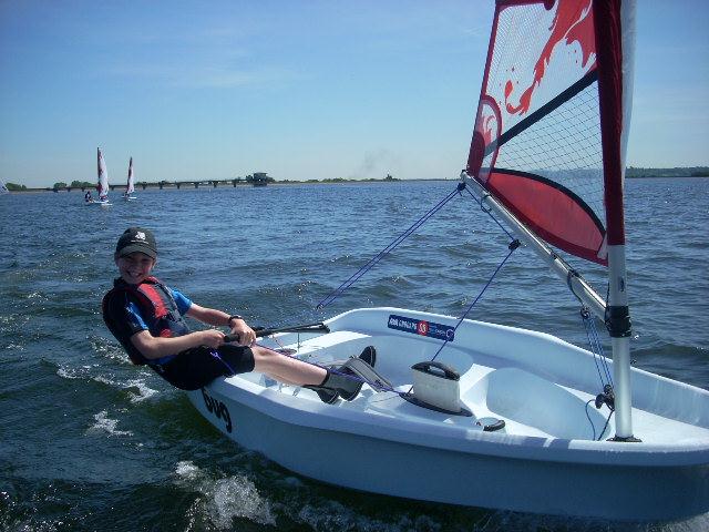 The first event hosted by the UK Bug Class Association is held at Datchet photo copyright Ian Harrison taken at Datchet Water Sailing Club and featuring the Bug class