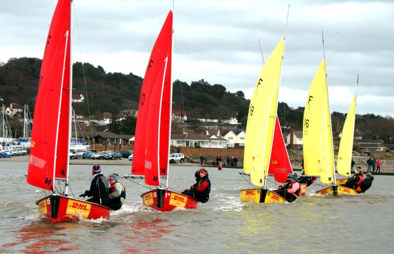 BUSA Ladies' Team Racing Championships 2014 photo copyright Phil Shepherd taken at West Kirby Sailing Club and featuring the BUSA class