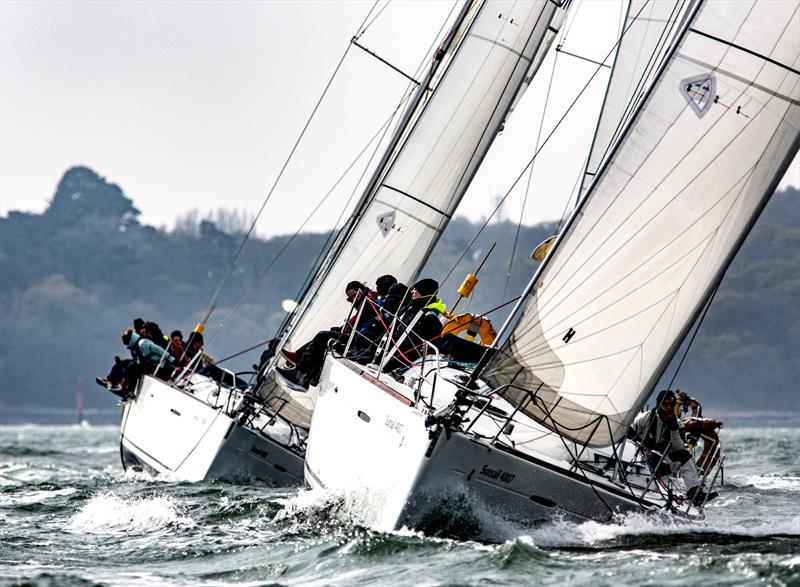 Imperial at the BUCS Student Yachting Championships photo copyright Harry Bowerman / harrybowerman.shootproof.com taken at Portsmouth University Sailing Club and featuring the BUSA class