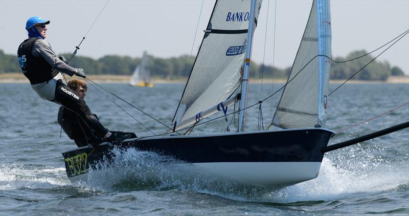 Buzz Inland Championship 2026 at the Grafham Skiff Challenge 2026 photo copyright Paul Sanwell / OPP taken at Grafham Water Sailing Club and featuring the Buzz class
