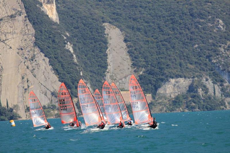 Fraglia Vela Riva gears up for the start of the new season photo copyright Elena Giolai taken at Fraglia Vela Riva and featuring the Byte class