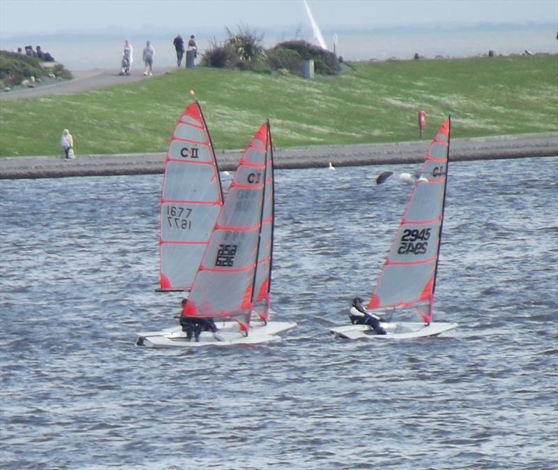 Byte Inlands at Cardiff 2014 photo copyright John Saunders taken at Cardiff Yacht Club and featuring the Byte class