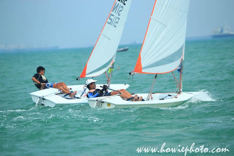 Fish & Co. Singapore Youth Sailing Championships day 4 photo copyright Howie Choo / www.howiephoto.com taken at Singapore Sailing Federation and featuring the Byte class