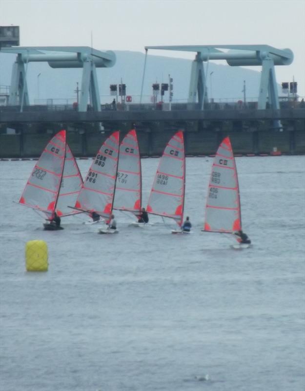Byte Inland Championship 2015 photo copyright John Saunders taken at Cardiff Yacht Club and featuring the Byte class