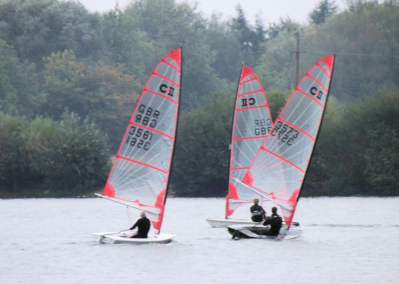 Bytes at Frampton photo copyright John Saunders taken at Frampton on Severn Sailing Club and featuring the Byte class