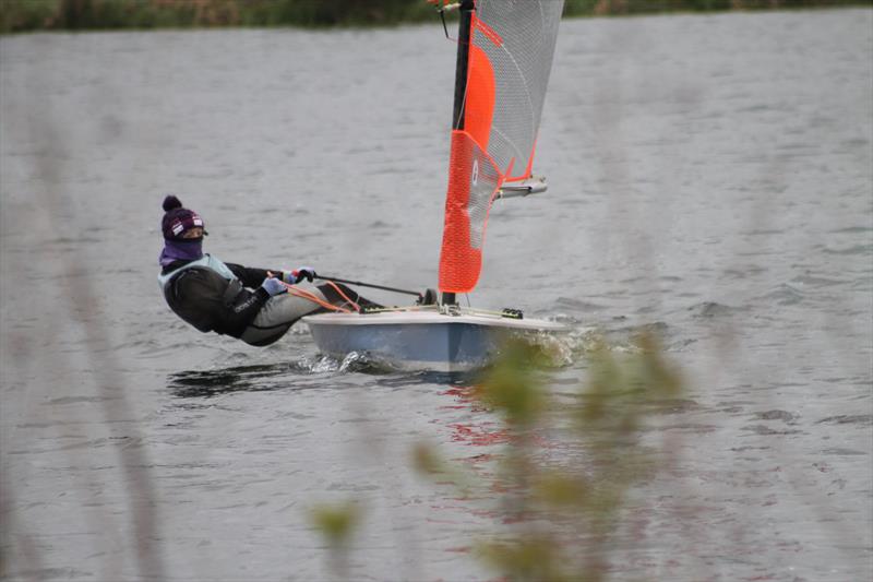 Bytes at Haversham photo copyright John Saunders taken at Haversham Sailing Club and featuring the Byte class