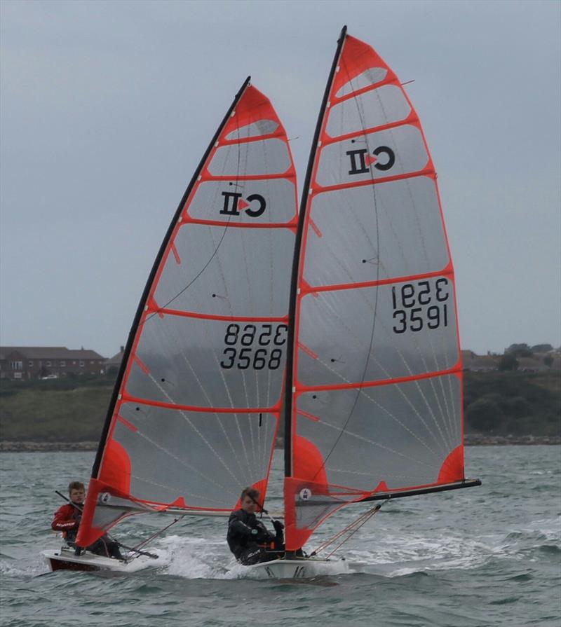 Byte National Championships at Weymouth photo copyright John Saunders taken at Weymouth & Portland Sailing Academy and featuring the Byte class