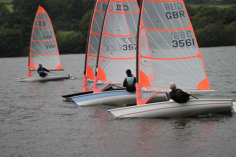 Byte open meeting at Combs photo copyright John Saunders taken at Combs Sailing Club and featuring the Byte class