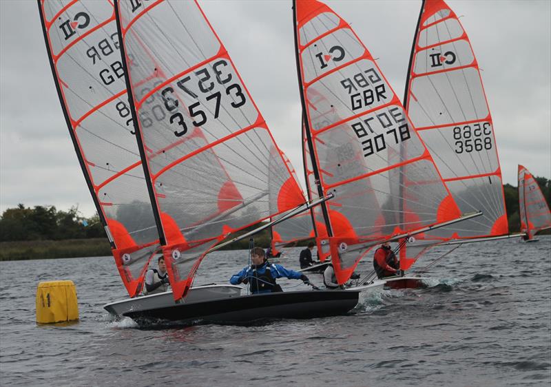 Byte Inlands at Bowmoor photo copyright John Saunders taken at Bowmoor Sailing Club and featuring the Byte class