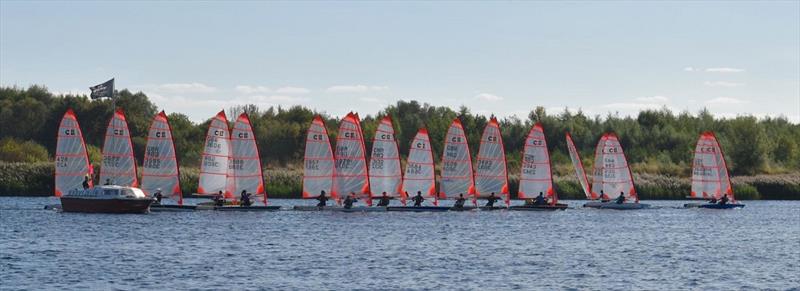 Byte Inlands at Bowmoor photo copyright David Fewings taken at Bowmoor Sailing Club and featuring the Byte class