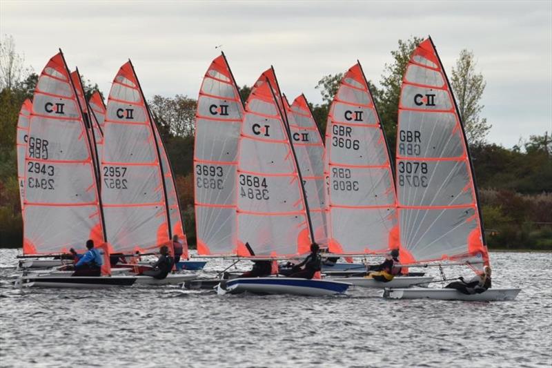 Byte Inlands at Bowmoor photo copyright David Fewings taken at Bowmoor Sailing Club and featuring the Byte class