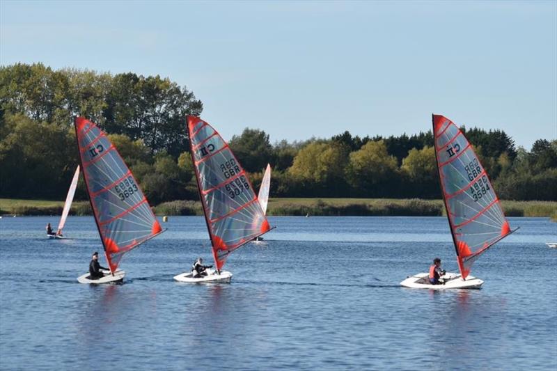 Byte Inlands at Bowmoor photo copyright David Fewings taken at Bowmoor Sailing Club and featuring the Byte class