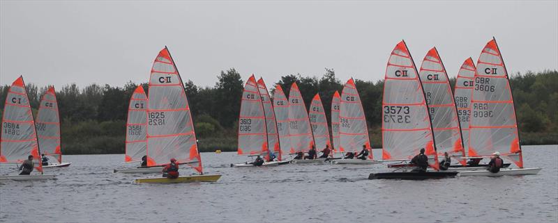 Byte Inlands at Bowmoor photo copyright John Saunders taken at Bowmoor Sailing Club and featuring the Byte class