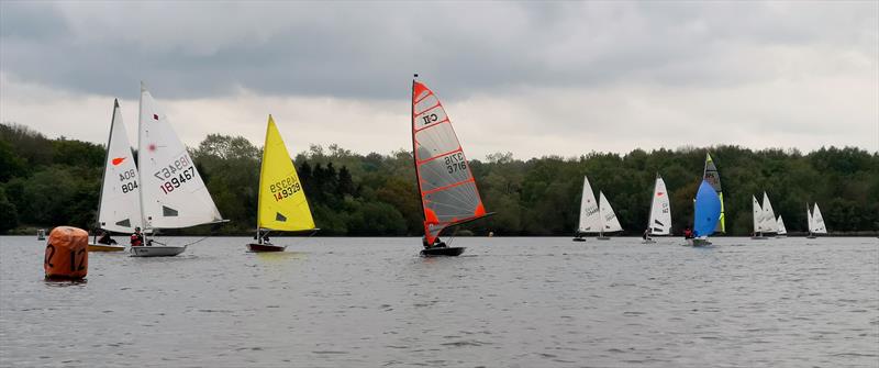 Derbyshire Youth Sailing at Staunton Harold photo copyright Joanne Hill taken at Staunton Harold Sailing Club and featuring the Byte class