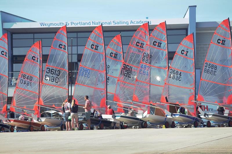 2018 Byte National Championships at Weymouth photo copyright Sian Nunn taken at Weymouth & Portland Sailing Academy and featuring the Byte class