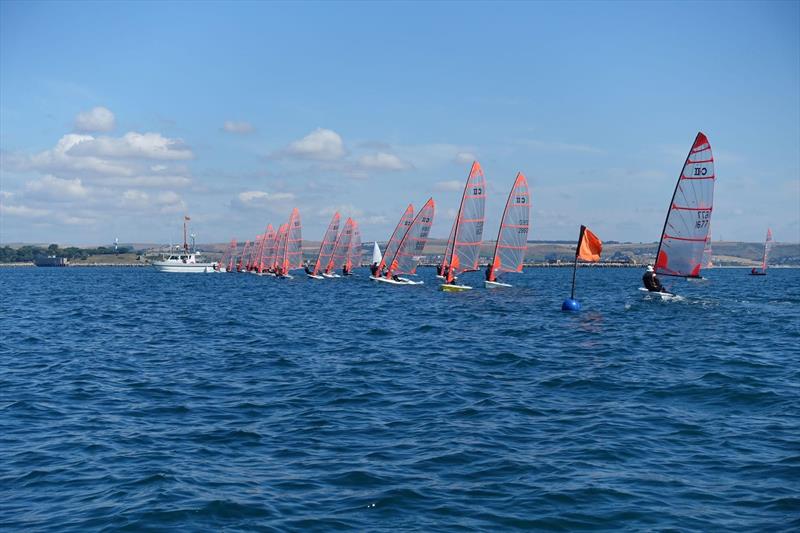 2018 Byte National Championships at Weymouth photo copyright Sian Nunn taken at Weymouth & Portland Sailing Academy and featuring the Byte class