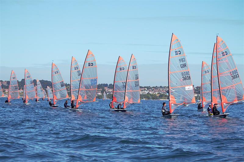 2018 Byte National Championships at Weymouth photo copyright Sian Nunn taken at Weymouth & Portland Sailing Academy and featuring the Byte class