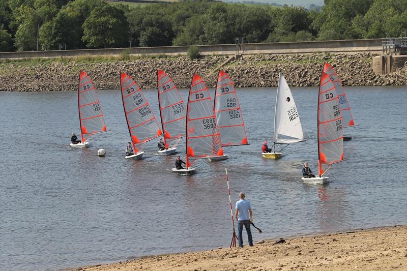 Byte Open at Combs 2018 photo copyright John Saunders taken at Combs Sailing Club and featuring the Byte class