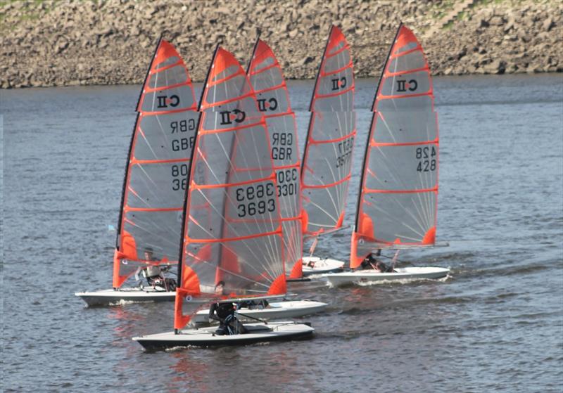 Byte Open at Combs 2018 photo copyright John Saunders taken at Combs Sailing Club and featuring the Byte class