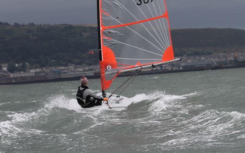 Byte National Championship at Mumbles photo copyright John Saunders taken at Mumbles Yacht Club and featuring the Byte class