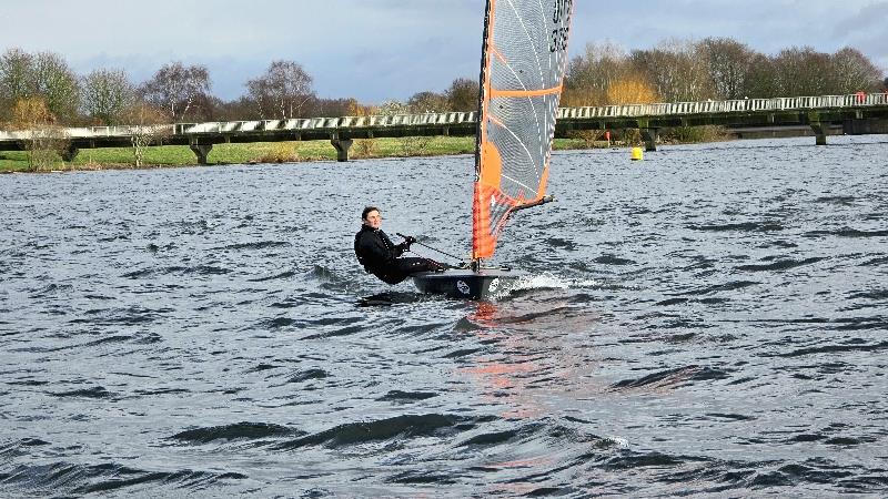 Alton Water Frostbite Series Day 6 photo copyright Archie Hainsworth taken at Alton Water Sports Centre and featuring the Byte class