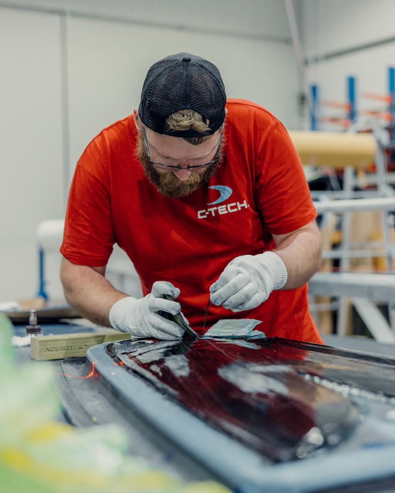 C-Tech build facility - September 2025 photo copyright C-Tech taken at Auckland Sailing Club and featuring the  class