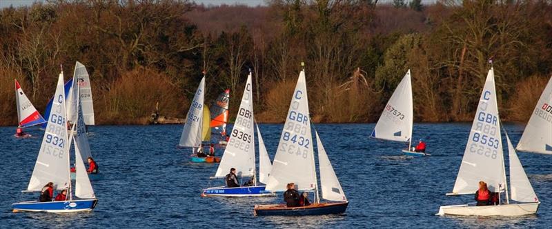 Alton Water Frostbite Series day 2 photo copyright Bob Aldous-Horne taken at Alton Water Sports Centre and featuring the Cadet class