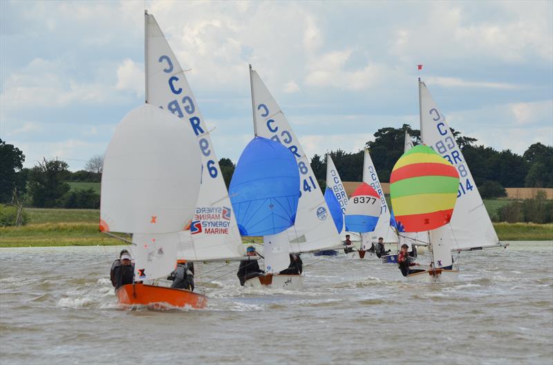 Anglia Factors Cadet Open Meeting at Waldringfield 2015 photo copyright Juliet Dearlove & Alexis Smith taken at Waldringfield Sailing Club and featuring the Cadet class