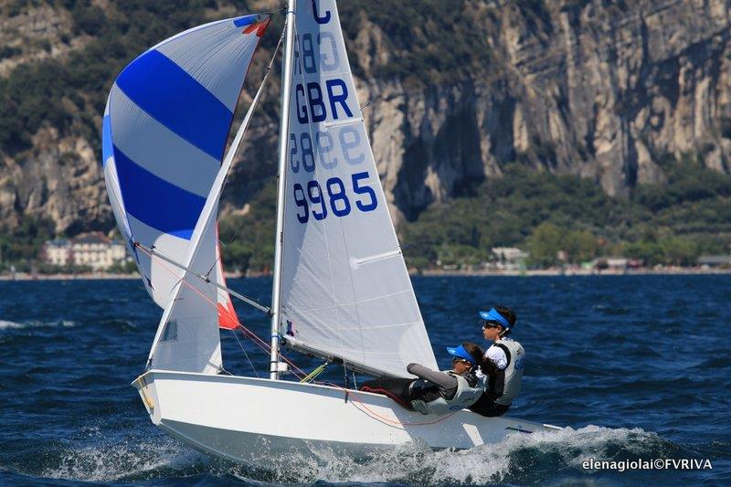 Cadet Worlds at Lake Garda day 2 - photo © Elena Giolai / Fraglia Vela Riva