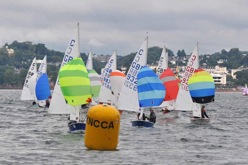 Zhik Cadet National Championship 2015 photo copyright Jean Border / www.borderphotos2010.com taken at Royal Torbay Yacht Club and featuring the Cadet class