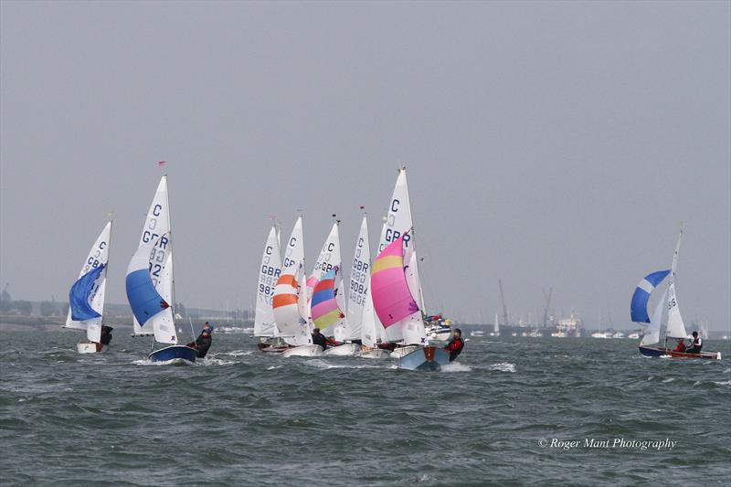 Zhik Cadet World Team Selector at Burnham photo copyright Roger Mant Photography taken at Royal Corinthian Yacht Club, Burnham and featuring the Cadet class