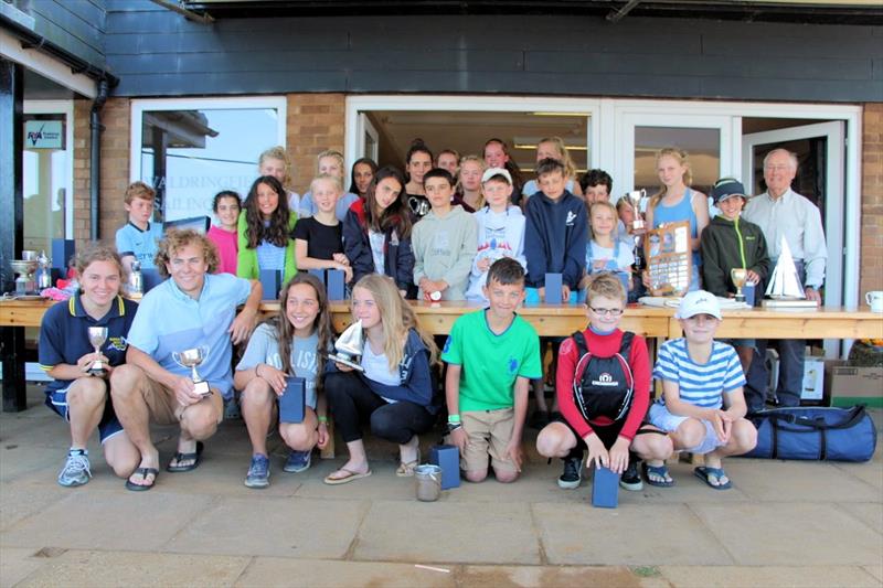 GILL / Harken / Seamark Nunn Waldringfield Cadet Week winners - photo © Andrew Nunn