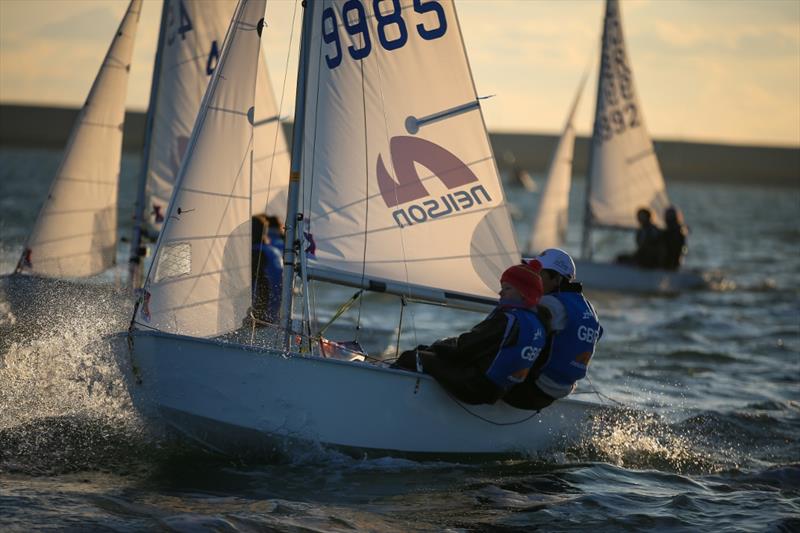 Neilson GBR Cadet team set for the 50th Cadet Worlds in Buenos Aires photo copyright Jay Haysey / Neilson taken at Weymouth & Portland Sailing Academy and featuring the Cadet class