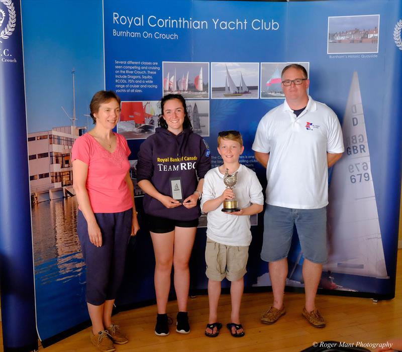 2017 Neilson GBR Cadet World Team Selector in Burnham photo copyright Roger Mant Photography taken at Royal Corinthian Yacht Club, Burnham and featuring the Cadet class