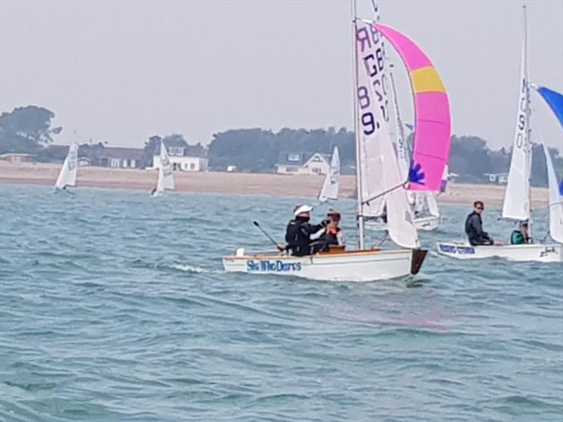 Zhik UK Cadet Class Worlds Team Qualifier at Pevensey Bay photo copyright UKNCCA taken at Pevensey Bay Sailing Club and featuring the Cadet class