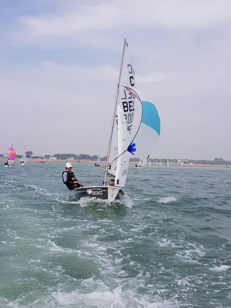 Zhik UK Cadet Class Worlds Team Qualifier at Pevensey Bay photo copyright UKNCCA taken at Pevensey Bay Sailing Club and featuring the Cadet class
