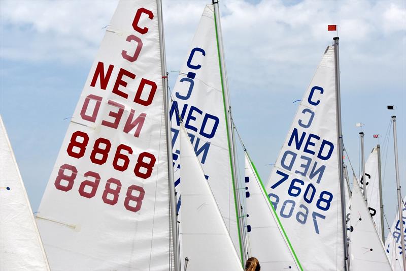 Zhik UK Cadet Class Worlds Team Qualifier at Pevensey Bay photo copyright UKNCCA taken at Pevensey Bay Sailing Club and featuring the Cadet class