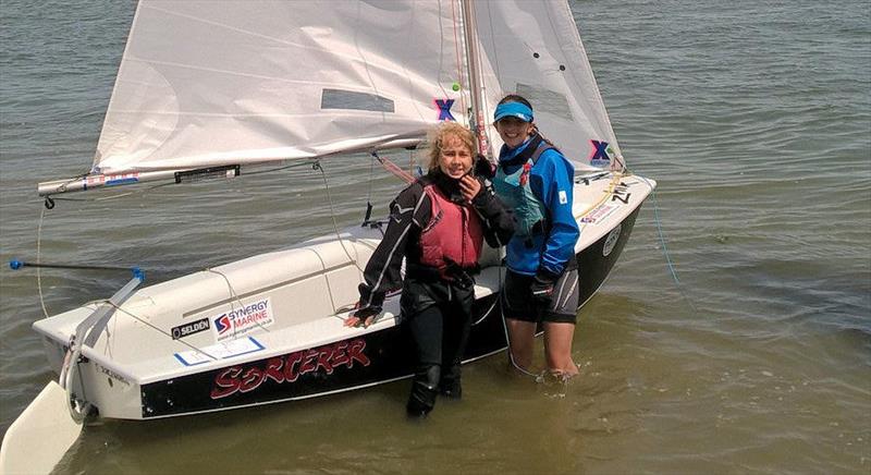 GBR Cadet Worlds Team 2018: Sorcerer - Hazel Whittle & Gwen Thorogood photo copyright Neil Collingridge taken at  and featuring the Cadet class