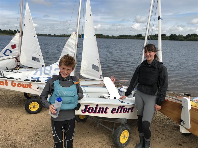 GBR Cadet Worlds Team 2018: Joint Effort - Lia Fletcher & Hamish Collingridge - photo © Neil Collingridge