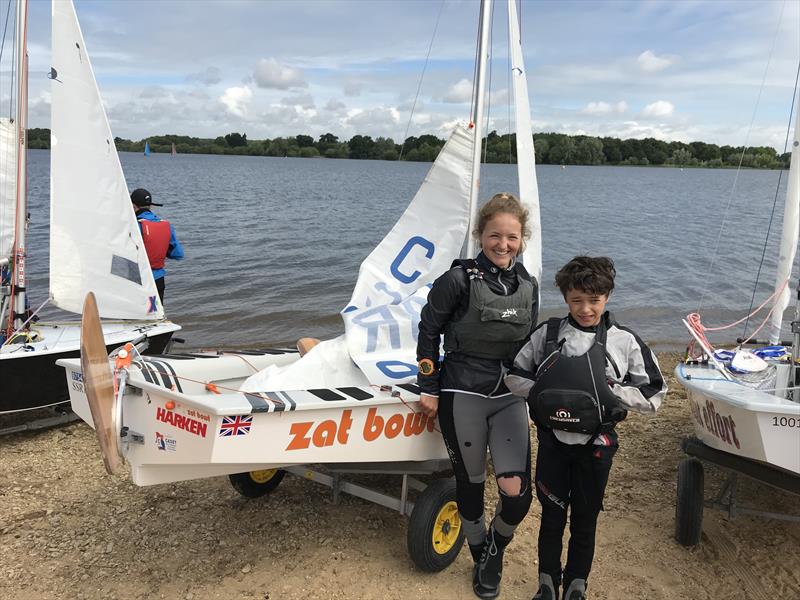 GBR Cadet Worlds Team 2018: Zat Bowt - Charlotte Videlo & Tom Shepherd - photo © Neil Collingridge