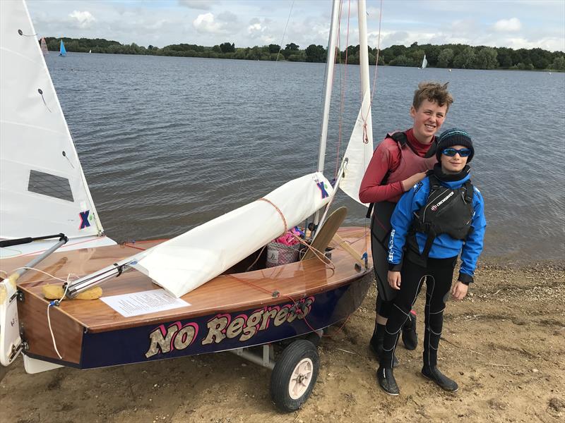 GBR Cadet Worlds Team 2018: No Regrets - Angus Collingridge & Ed Fletcher photo copyright Neil Collingridge taken at  and featuring the Cadet class