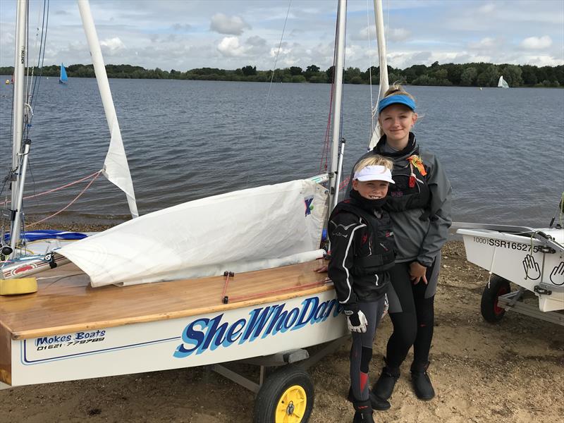GBR Cadet Worlds Team 2018: She Who Dares - Eli Watling & George Little photo copyright Neil Collingridge taken at  and featuring the Cadet class