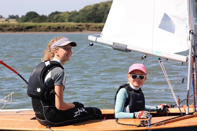 Waldringfield Cadet Open photo copyright Neil Collingridge taken at Waldringfield Sailing Club and featuring the Cadet class