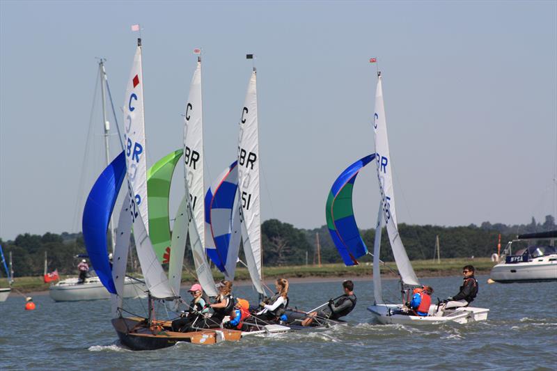 Waldringfield Cadet Open photo copyright Neil Collingridge taken at Waldringfield Sailing Club and featuring the Cadet class