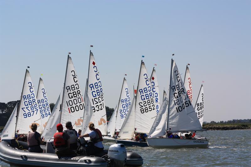 Waldringfield Cadet Open photo copyright Neil Collingridge taken at Waldringfield Sailing Club and featuring the Cadet class