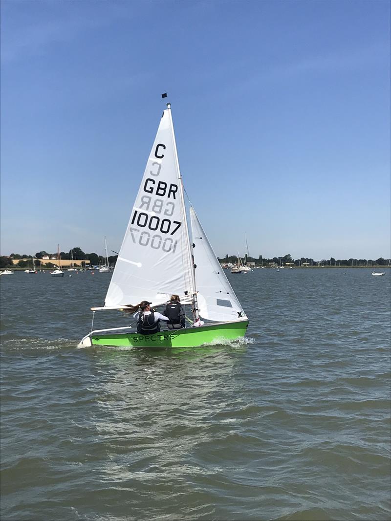 Waldringfield Cadet Open photo copyright Neil Collingridge taken at Waldringfield Sailing Club and featuring the Cadet class