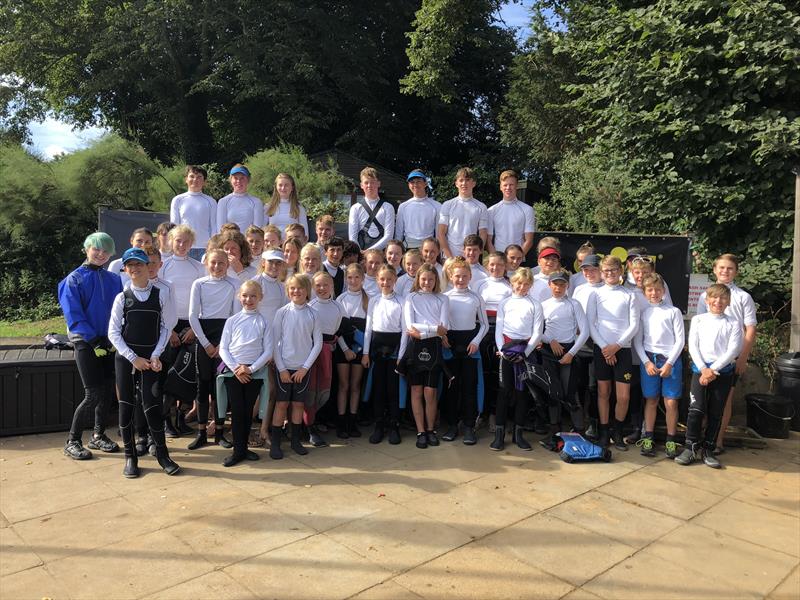 Waldringfield Cadet Week 2018 photo copyright Neil Collingridge taken at Waldringfield Sailing Club and featuring the Cadet class